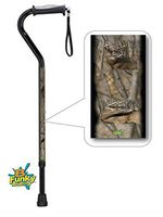 Adjustable Walking Cane Gel Grip Wildlife Deer
