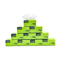 YOJINKE Facial Tissue, Eco-Friendly Napkin Tissues Recycled Paper Natural Tree Free Paper Toilet Paper Eco Friendly Soft Table Kitchen Paper,10 Pack