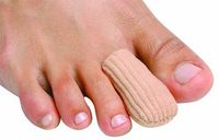 Pedifix Visco-Gel Ribbed Digital Cap-L-XL