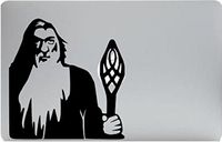 Gandalf, Lord of the Rings, Decal, Sticker, Designed for Apple Macbook 13" 15" 17" (7.09" X 7.4" Is Default Size for 13" Macbook)