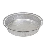 Empress E6402 Round Foil Container, 9" Size, 19" Height, 9.5" Width, 27.63" Length (Pack of 500)