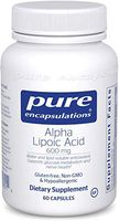 Pure Encapsulations - Alpha Lipoic Acid 600 mg - Hypoallergenic Water- and Lipid-Soluble Antioxidant Supplement - 60 Capsules