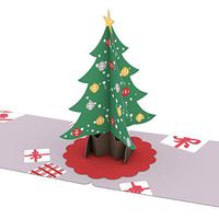 Lovepop Christmas Tree Gift Tags - 4 Pack, Holiday Gift Tags, Pop Up Cards, Gift Tags, 3D Card