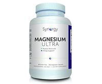 Synergy - Magnesium Ultra - 240 Vegetable Capsules - Muscle, Nerve and Energy Support