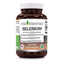 Vita Essentials Selenium 200 Mcg Tablets, 240 Count