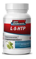 5 Htp Sleep - L-5-htp 377mg - Natural 5 HTP Supplement to Improve Focus and Concentration (1 Bottle 30 Capsules)