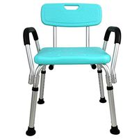 ZHAO XIN Adjustable Shower Stool Seat Bench | Non Slip Tub Safety | Shower Chair with Back | Medical Bath Tool with Support Up to 100kg