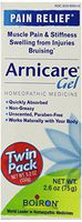 Boiron Arnicare Gel, 2.6-Ounce (Twin Pack), Homeopathic Medicine for Pain Relief and Bruises