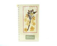 Note Book Art of Nature (Yellow Flower)