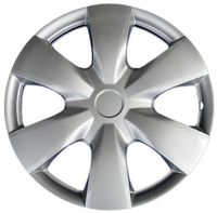 Drive Accessories KT-1008-15S/L, Toyota Yaris, 15" Silver Replica Wheel Cover, (Set of 4)