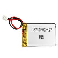 EEMB 3.7V 820mAh 653042 Lipo Battery Rechargeable Lithium Polymer ion Battery PCS with JST Connector UN38.3 Certified