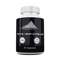 Hemp Capsules | 25mg Active Hemp Oil Extract Powder Per Capsule | 30 Capsule Bottle | 100% Natural, GMP and FDA Registered Manufacturing