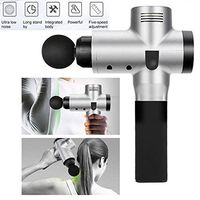 Massage Gun 2400mA,Muscle Massager Professional Personal Massage Device Handheld Electric Body Massager Quiet Glide Technology 4 Types Massage Heads for Relieving Muscle Pain Soreness and Stiffness