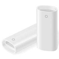 TITACUTE Charging Adapter Compatible for iPencil 2 Pack Female to Female Charger Adapter for iPad 6th Generation iPad Pro 12.9 10.5 9.7 inch (White)