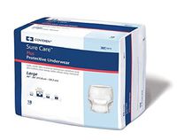 Sure Care - Adult Absorbent Underwear Sure Care - Pull On Large Disposable Heavy Absorbency - 72/Case - McK