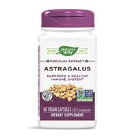 Nature's Way Premium Extract Standardized Astragalus 0.5% Astragalosides, 60 Vcaps