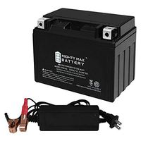 Mighty Max Battery YTZ14S Battery Replaces Yamaha 14S00-00-00 + 12V 2Amp Charger Brand Product