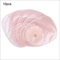 10pcs/Pack One-Piece System Ostomy Bag Drainable Pouch Colostomy Bag Ostomy Supplies 15mm-60mm Cut Size Brace Support