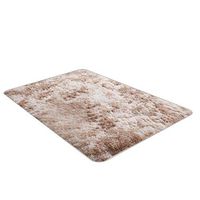 Theoylos Super Soft Indoor Area Rugs Modern Shag Area Silky Smooth Fur Rugs Fluffy Rugs Anti-Skid Area Rug Khaki