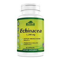 Echinacea 1200 Mg - Immune System Support, Natural laxative, Mental Health support, Anti-Inflammatory herbal Supplement - 90 Capsules