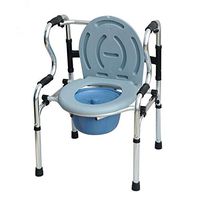 ZWJ-Rolling Walkers Walker Old Man Standing Stand Two Rolling Walkers with Seats and Commode Height Adjustable (Color : Silver, Size : #3)