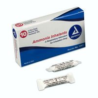 Dynarex Ammonia Inhalants, 33 Cc, 10 Ampules - Buy Packs and SAVE (Pack of 4)