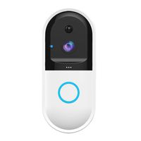 Video Doorbell, Wireless Door Bell with Motion Sensor, 720P Security Camera, WiFi APP Remote Control, HD Night Vision, 2-Way Talking, 170 Degree Wide Angle, Good for Garage, Yards, Garden