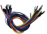30pcs 1pin Male to Female Jumper Wire Cables for Shield or EQUIV(Color is random)