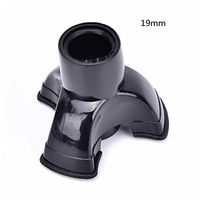 Crutch Tips 3-Leg Anti-Skid and Wear-Resisting Walking Cane Hiking Stick Replacement High Performance Rubber, 3/4 Inch (19mm), Black