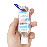 2 Oz Portable Hand Sanitizer Gel with Carabiner, Hand Sanitizer Travel Size, 70-75% Alcohol Based Hand Sanitizer, Hand Soap, Mini Hand Sanitizer, Ship from US, 3-5 Days, 99.9% Effective