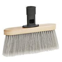 SWOPT Premium Smooth Surface Straight Broom Head – Straight Broom to Pick Up Fine Particles and Pet Hair – Interchangeable with Other SWOPT Products for More Efficient Cleaning and Storage, Head Only, Handle Sold Separately, 5120C6