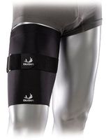 Medical Grade Compression Sleeve with Additional, Targeted Compression Cinch Strap to Relieve Pain from Quad and Hamstring Strains and Injuries - Thigh Skin with Cinch by BioSkin (XSmall)
