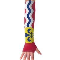 Flag Of St.Louis Missouri Cooling Arm Compression Long Sleeve Sun Guard Outdoor Protection