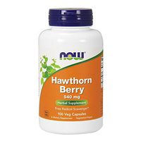 Now Foods Hawthorn Berry, 100 Caps 540 mg Pack of 2