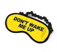 Dont Wake Me Up Funny Quote_SM029 Sleep mask, Sleeping Eye Masks, Traveling Accessories Women, Men, Kids, Soft Masks for Sleeping, Eye Cover for Travel, Funny Comfortable Blindfold