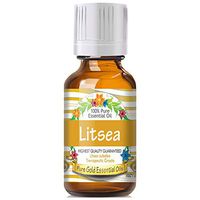 Pure Gold Litsea Essential Oil, 100% Natural & Undiluted, 30ml