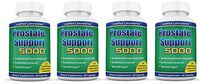 Prostate Support 5000 Supplement Vitamin Promotes Prostate Health Urinary Function Reduce Frequent Urination Includes Saw Palmetto and Over 30 More All Natural Herbs 4 Bottles