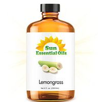 Lemongrass Essential Oil (Huge 8oz Bottle) Bulk Lemongrass Oil - 8 Ounce