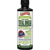 Barlean's Organic Oils Total Omega Swirl Vegan Flax/Borage Pomegranate Blueberry, 16-Ounce Bottle