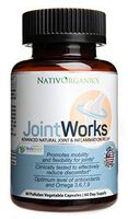 Natural Joint Supplement for Joint Support and Joint Health – Advanced Vegan Joint Supplement and Anti Inflammatory Supplement – 60 Vegan Caps - 2 Months Supply – JointWorks