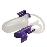 YxnGu Female Urinal with 1.6M Hose & Lid - Portable Pee Bottle Collector for Hospital/Home/Camping & Travel - 2000ML Large Capacity
