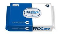 First Quality Procare Large Adult Washcloth 12 X 8 Inch Case of 600 Soft Pack (12 Packs of 50)