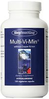 Allergy Research Group Multi-Vi-Min Without Copper & Iron - 150 Vegetarian Capsules