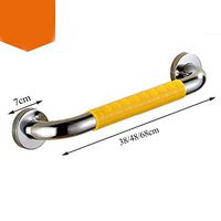 JIAHE115 Bathroom Safety Rails Handrails/Bathroom handrails Child Elderly Non-Slip Stainless Steel handrail Safety handrails (Color : 38cm)