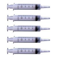 60ml Sterile Catheter Tip Disposable Syringe with Covers - 5 Sterile Syringes by Global