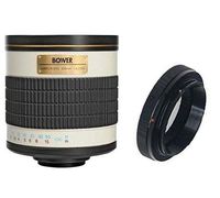 Bower 500mm f/6.3 Telephoto Mirror Lens for Nikon D7200 D7100 D7000 D5600 D5500 D5300 D5200 D5100 D5000 D3500 D3400 D3300 D3200 D3100 D3000 D610 D600 D300s