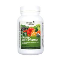Organic Multivitamins (60 Food Tablets), 100% USDA Organic Certified, Nutrition Support for Optimal Health and Energy