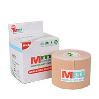 Mumian Sport Kinesiology Tape 2" x 16.5' Pro - Best Therapeutic Muscle Support Aid Waterproof Therapeutic Sports Tape, Perfect Support for Sports, Recovery and Physio Therapy MK6-5M-Beige