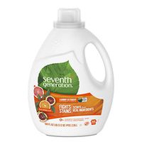 Seventh Generation Liquid Laundry Detergent, Fresh Citrus Scent, 100 oz (66 Loads)