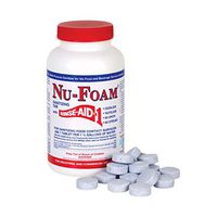 Glissen Chemical Nu-Foam EPA Regulated Sanitizer. Kills Viruses Such as HIV, MRSA, E. Coli, Staph. Approved for Food Contact. 100 Tablets